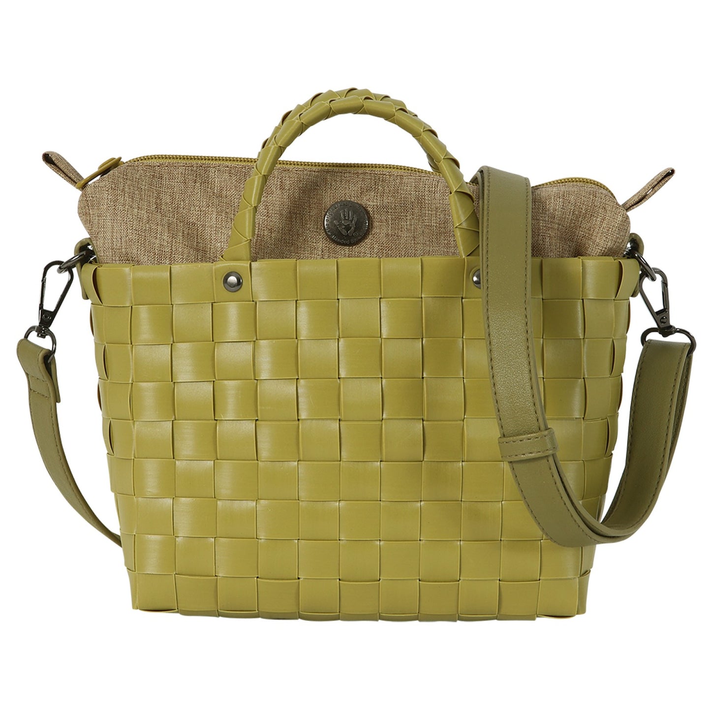 HANDED BY "Dash" handbag, crossbody bag with PU shoulder strap and zip closure size XS / "Dash" Handtasche, Crossbodytasche mit Kunstleder-Schulterriehmen und Reißverschluss Gr. XS