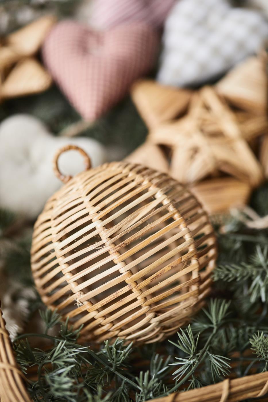 IB LAURSEN Weihnachtskugel Cane