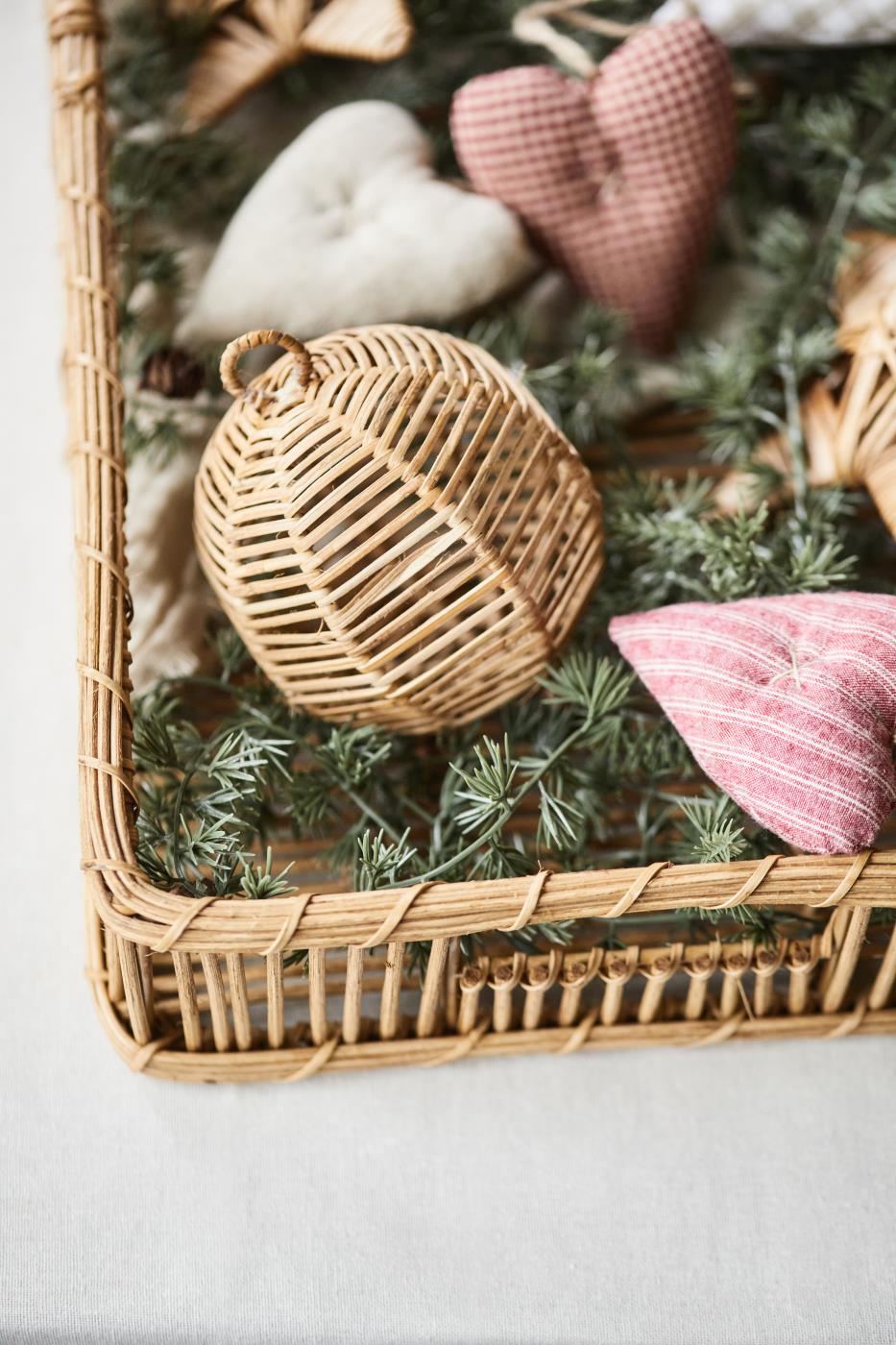 IB LAURSEN Weihnachtskugel Cane
