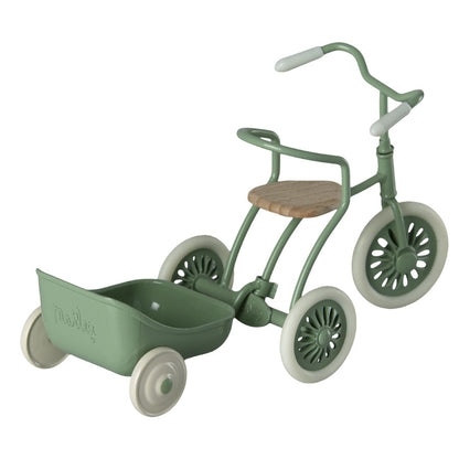 MAILEG Dreiradanhänger grün, tricycle hanger green