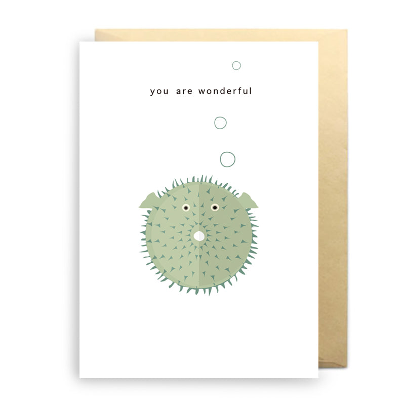 NOT THE GIRL WHO MISSES MUCH 3D-Klappkarte "You are wonderful"