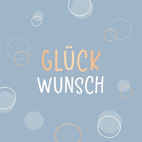 Postkarte "Glückwunsch"