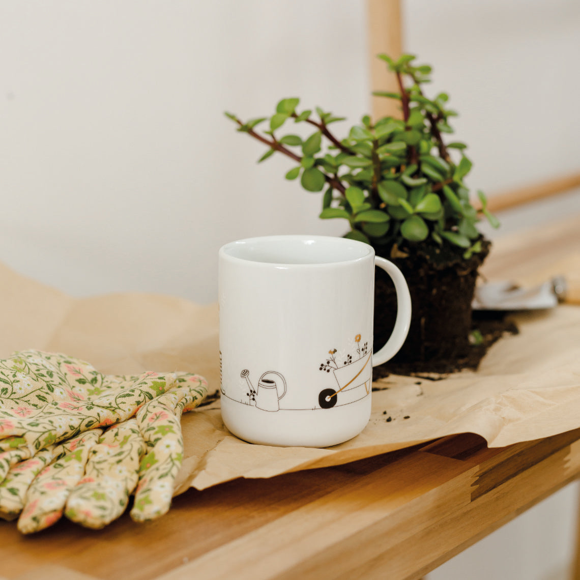 RÄDER Hobby Geschenktasse "Garten"