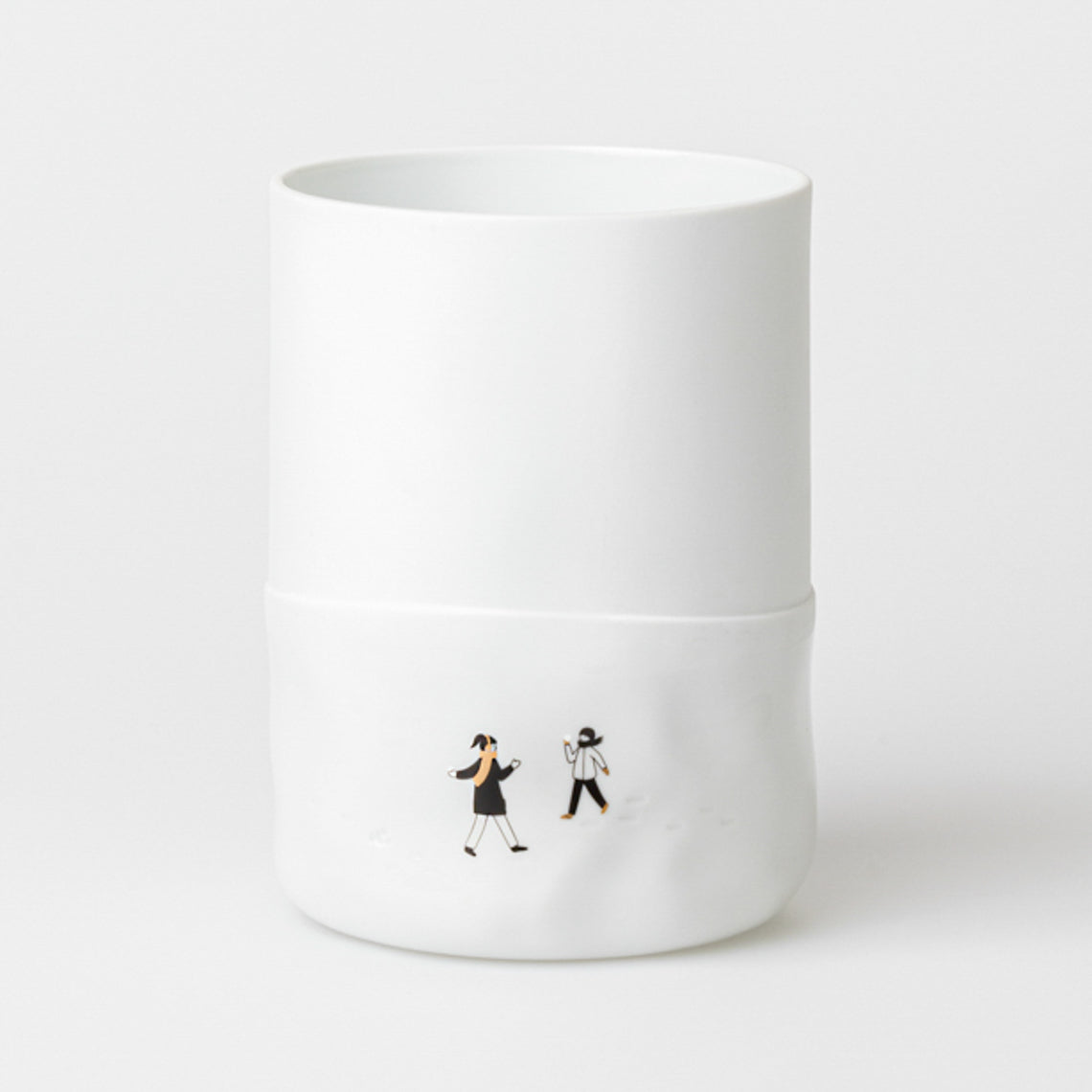 RÄDER Schneetag Vase Schnee