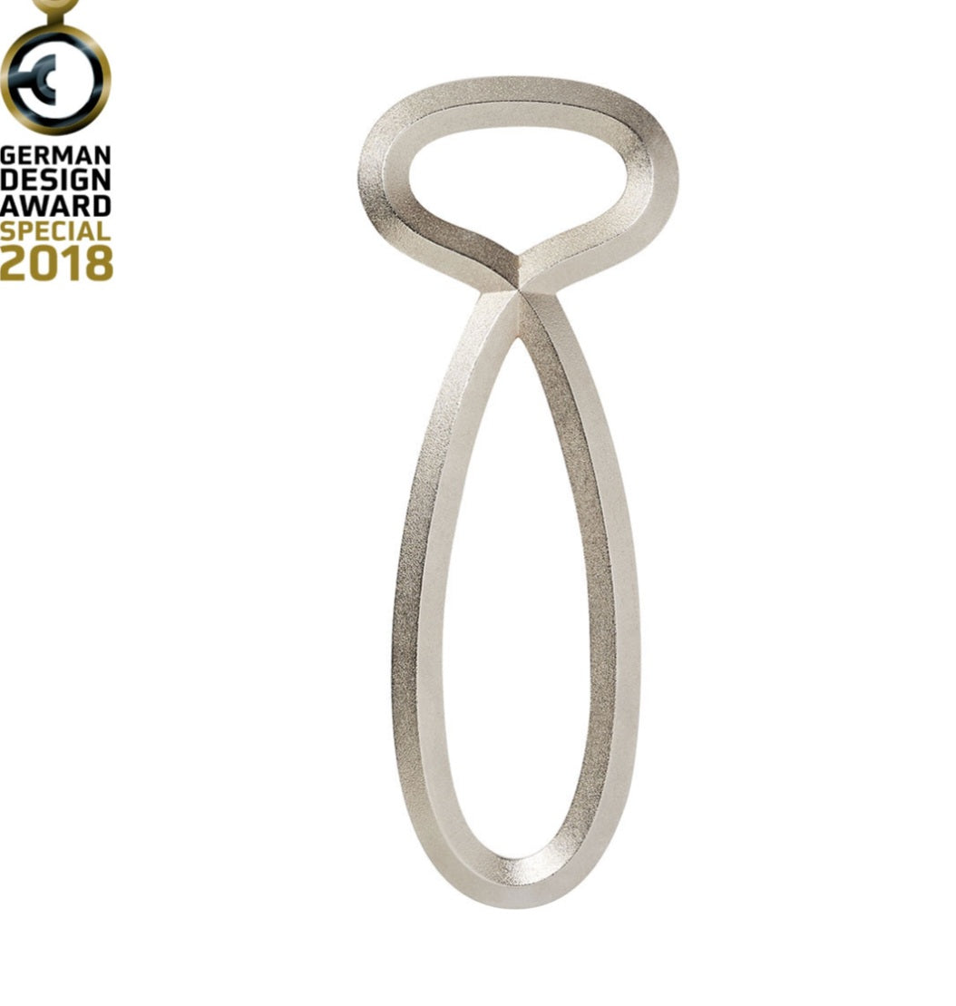 RÄDER Flaschenfreund silber