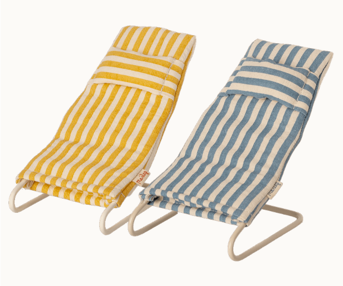 MAILEG Strand Stuhl Set, Maus