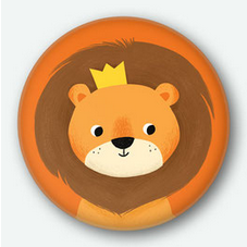 VIERUNDFÜNFZIG ILLUSTRATION Magnet Löwe