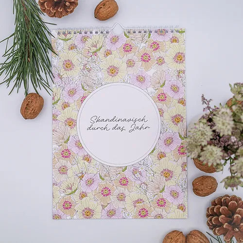 VERBLÜHMEINNICHT Jahreskalender "Skandinavisch durch das Jahr"