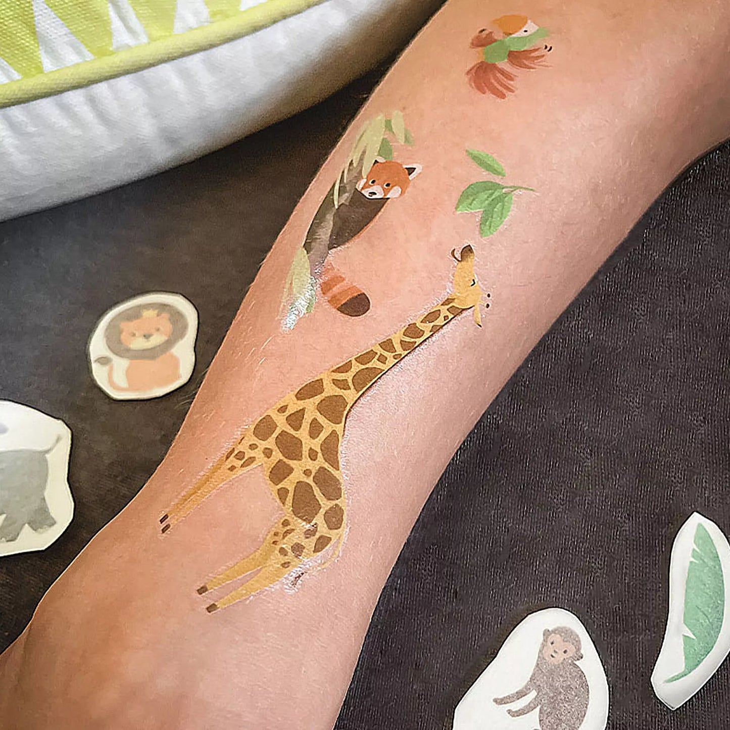 VIERUNDFÜNFZIG ILLUSTRATION Temporäre Tattoos Wilde Welt