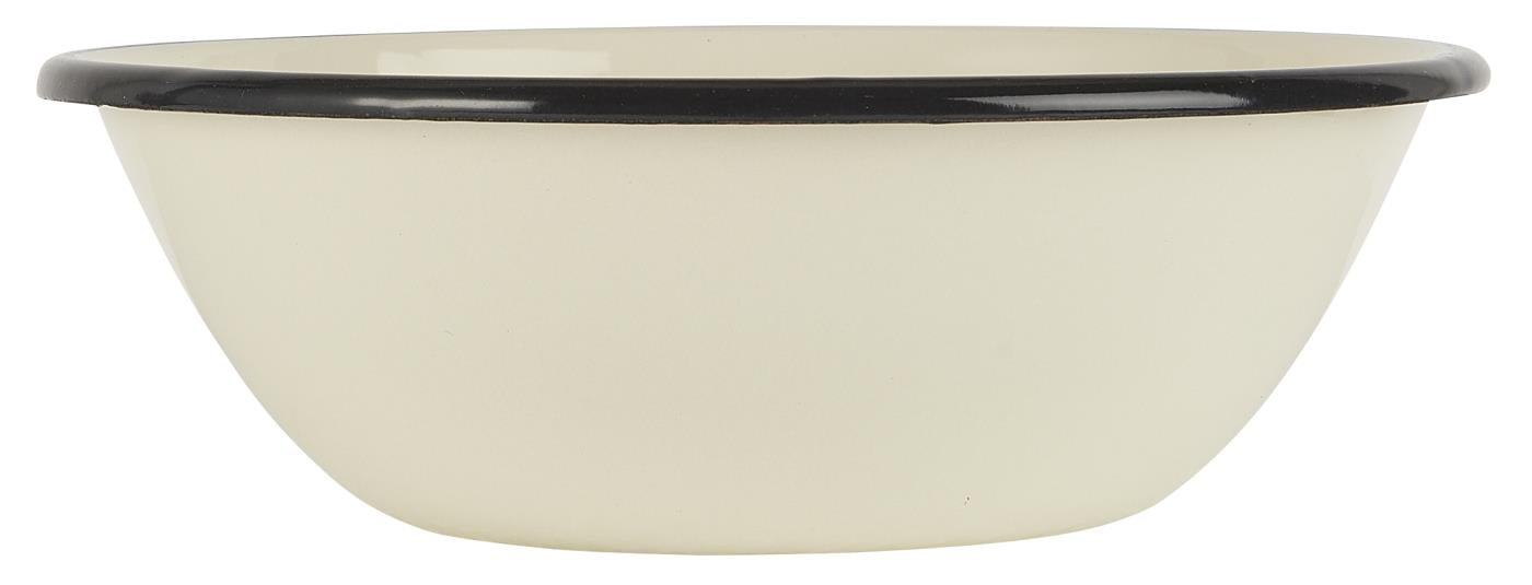 IB Laursen Schale Emaille butter cream