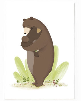 VIERUNDFÜNFZIG Postkarte "Beste Mama"