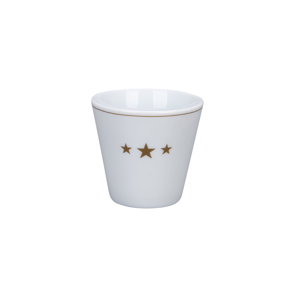 KRASILNIKOFF Espresso Cup "3 Stars gold" (3 goldene Sterne)