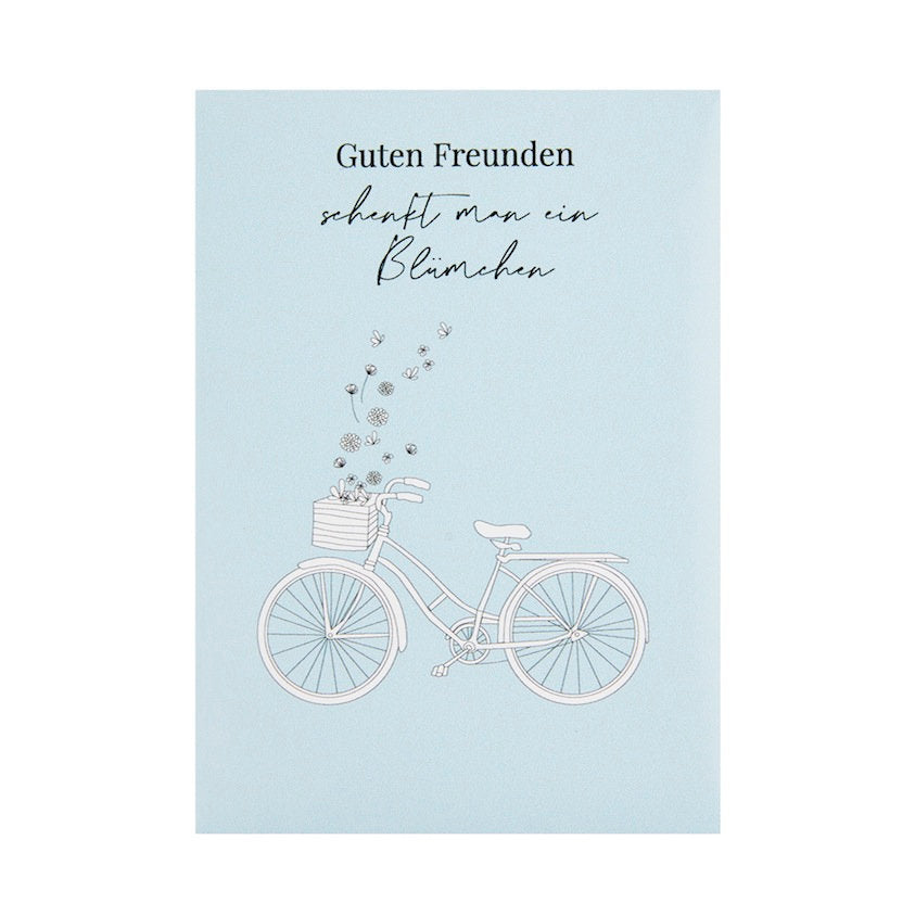 VERBLÜHMEINNICHT "Guten Freunden.."