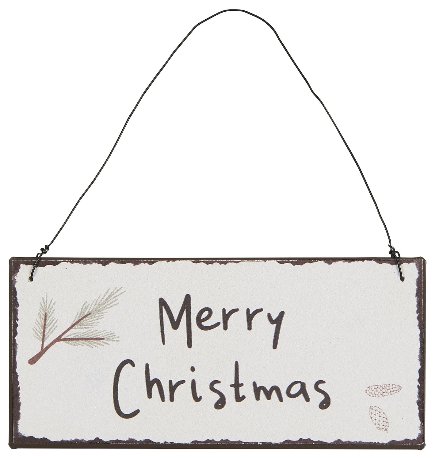 IB LAURSEN Metallschild "Merry Christmas"