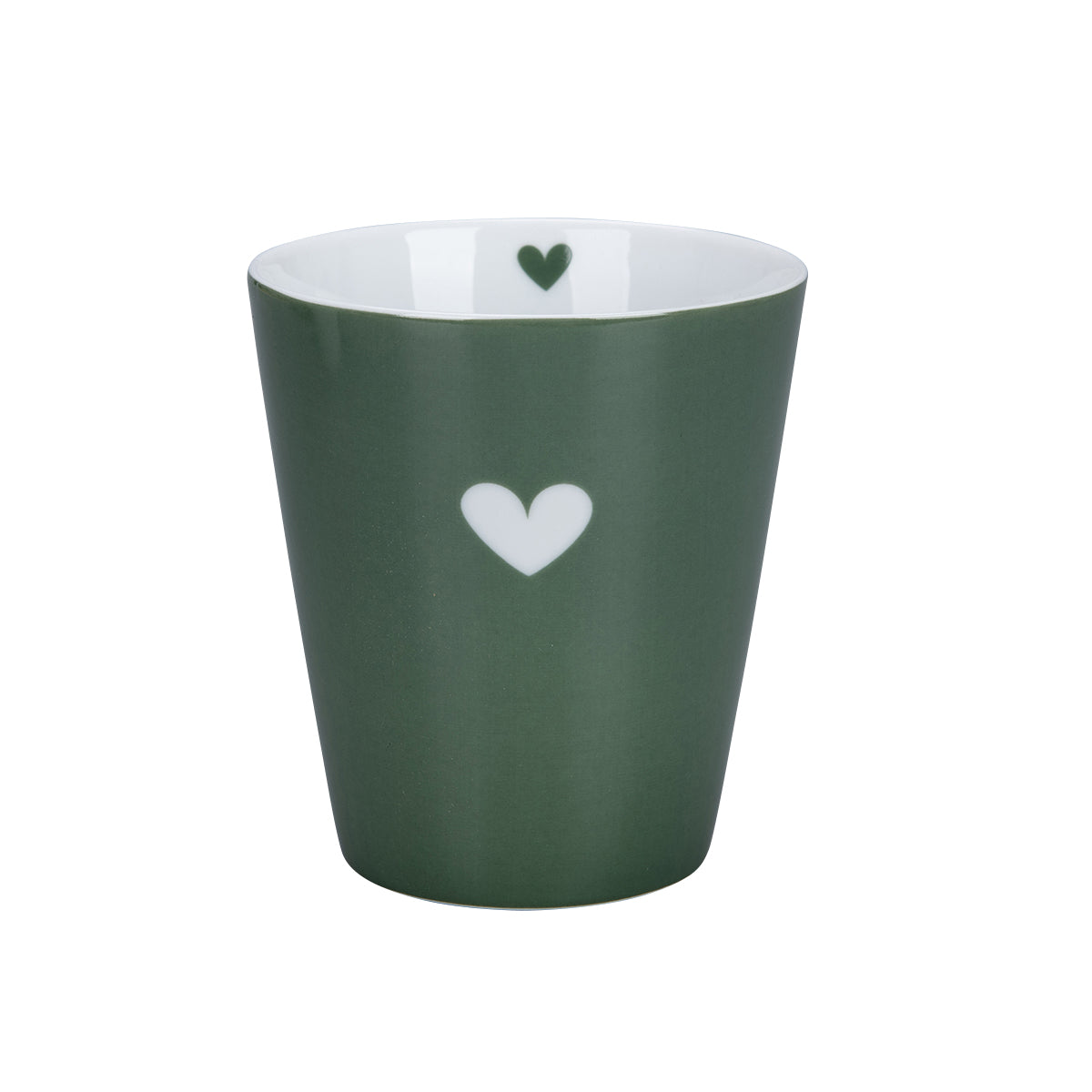 KRASILNIKOFF Happy Mug Colourful Heart DIVERSE FARBEN