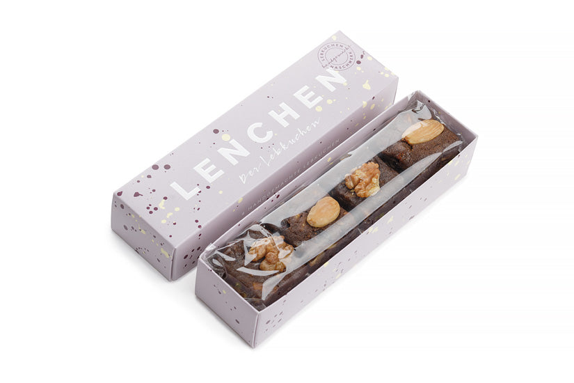 LENCHEN Lebkuchen 4er Box Sprenkel