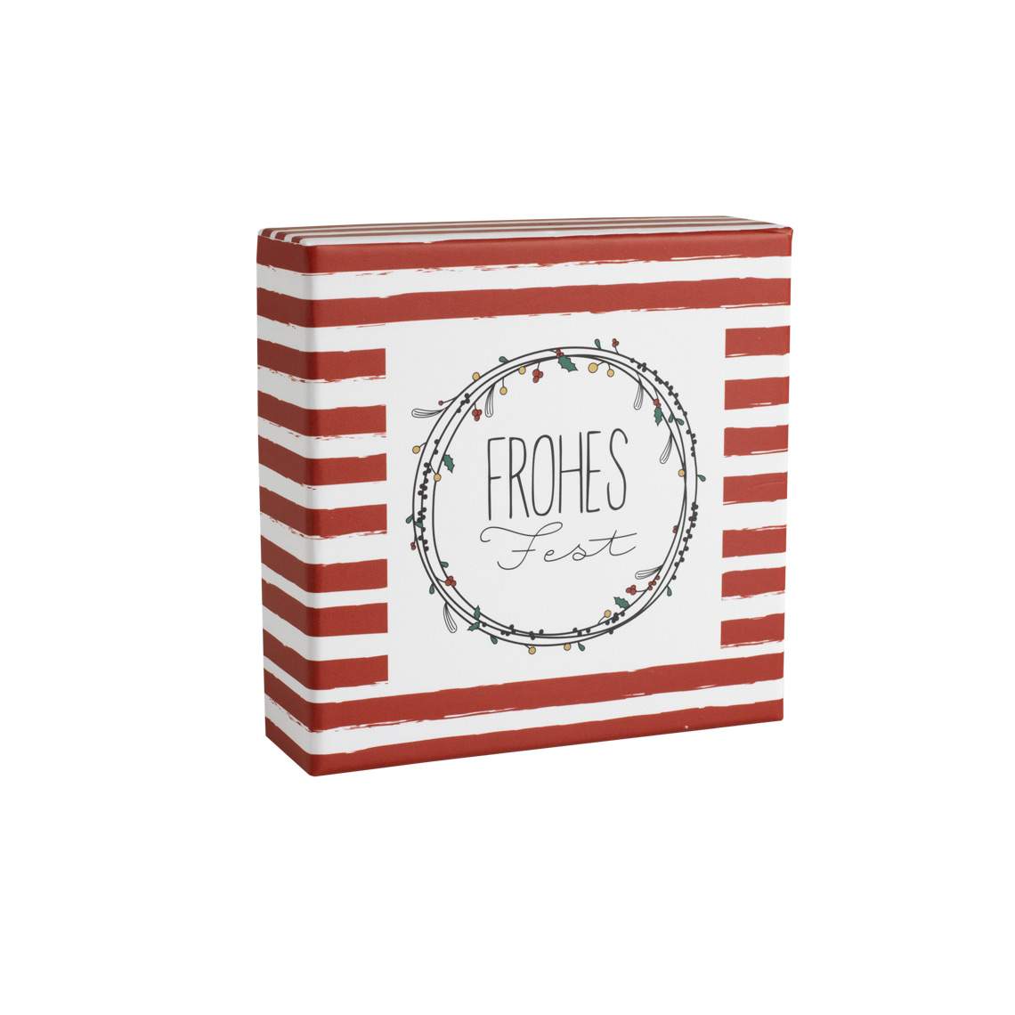 RÄDER Geschenkeschachtel "Frohes Fest"