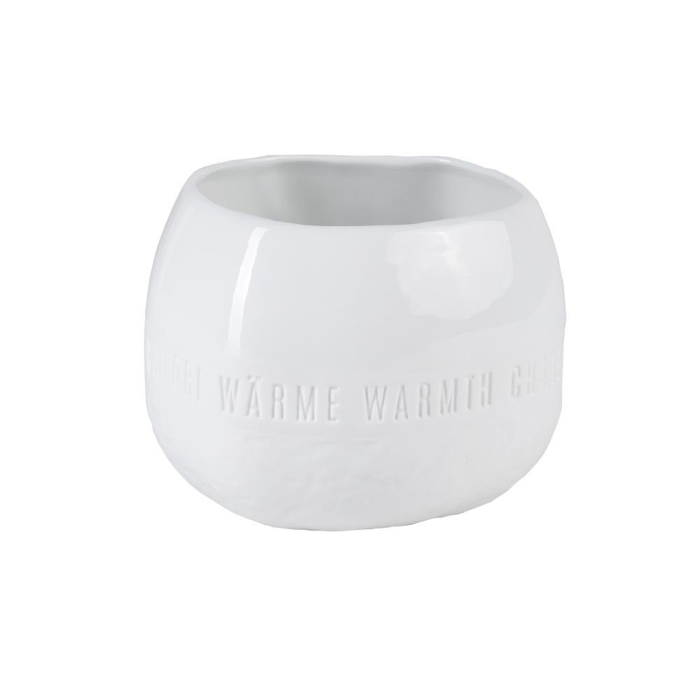 RÄDER Freiform Teelichthalter Wärme (5-sprachig)