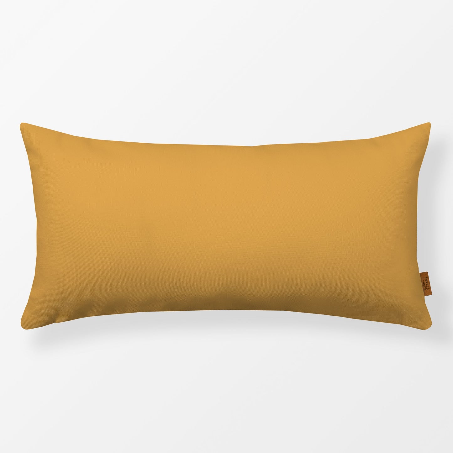 TEXTILWERK 60x30 Kissenhülle Colors orangegelb ohne Inlet