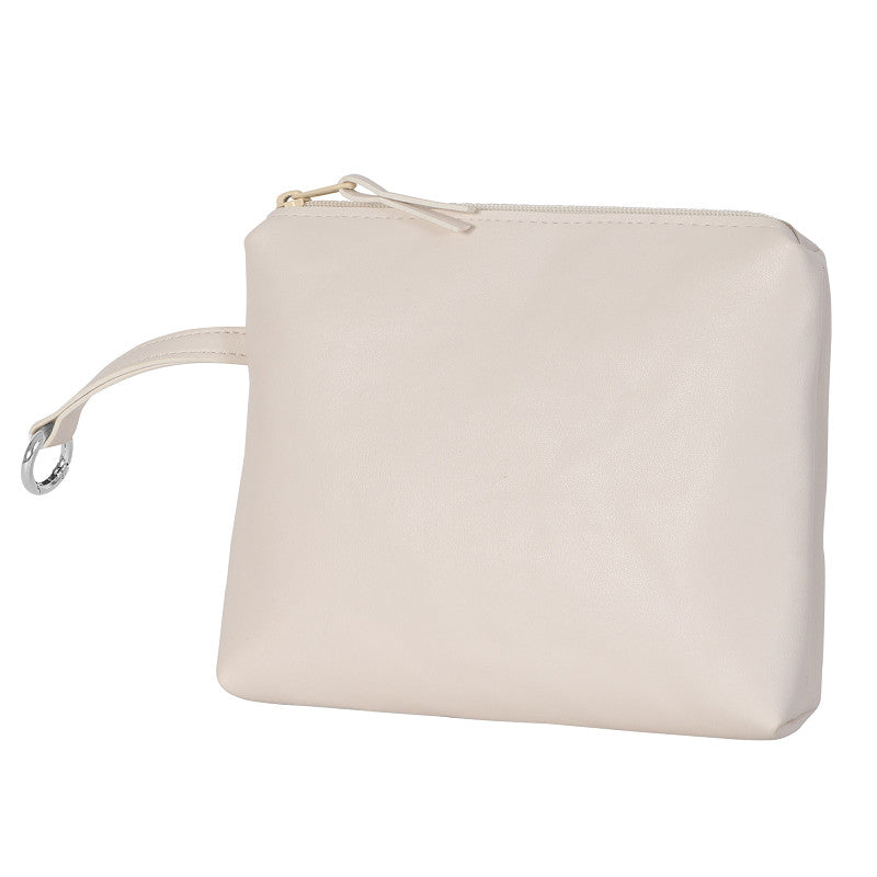 HANDED BY Maze mini Handtasche caffè latte, Gr. S mit Griffen und herausnehmbarer Clutch