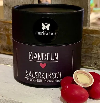 MARI ADAM Mandeln Sauerkirsch-Joghurtschokolade 110 g Dose