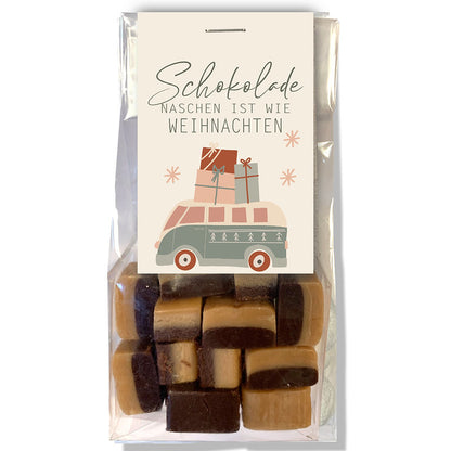 MARI ADAM Schokoladen Karamell Fudge Geschenktüte