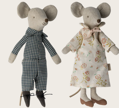 MAILEG Oma und Opa Mäuse in Box