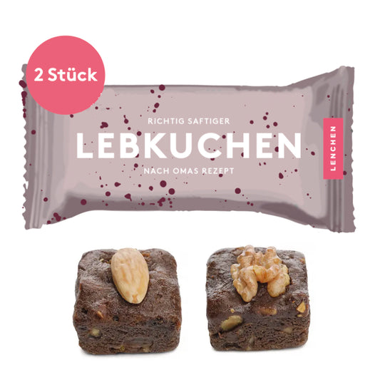 LENCHEN 2er Lebkuchen ToGo "Original"