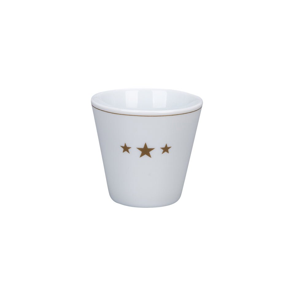 KRASILNIKOFF Espresso Cup "3 Stars gold"  (3 goldene Sterne)