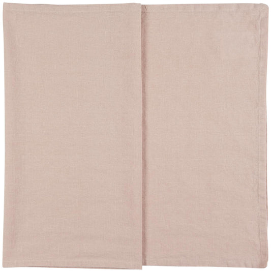 IB LAURSEN Tischläufer Freja Leinen /Baumwolle rose shadow