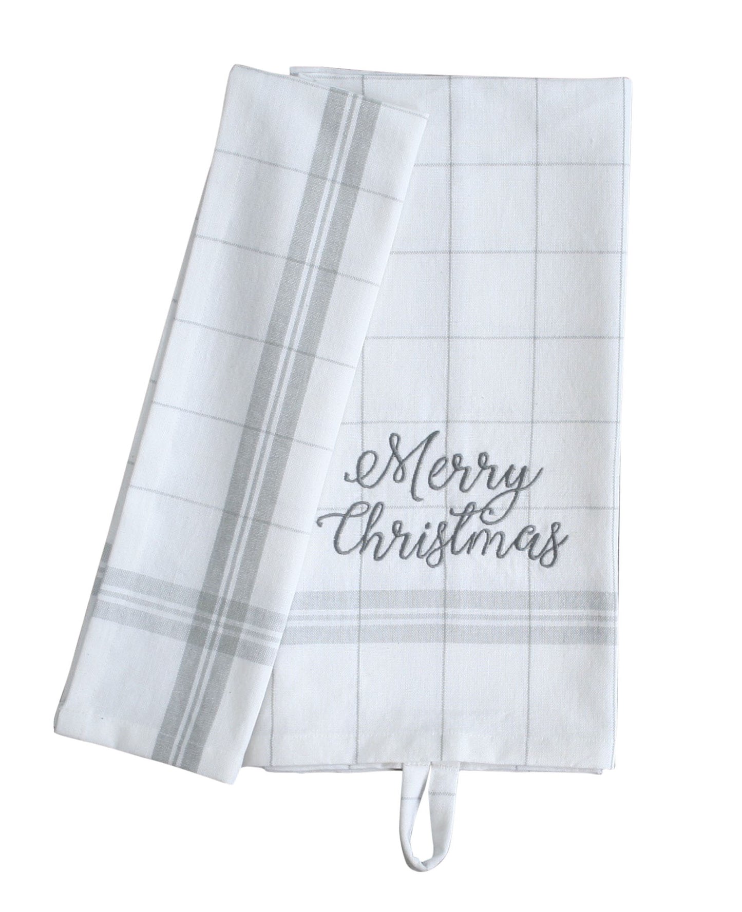 KRASILNIKOFF Tea Towel "Merry Christmas", Geschirrtuch "Merry Christmas