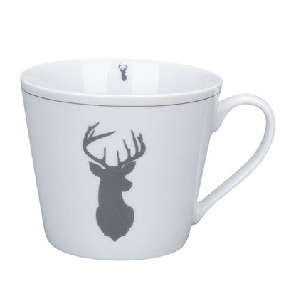 KRASILNIKOFF Happy Cup "Charcoal Deer" (grauer Hirsch)