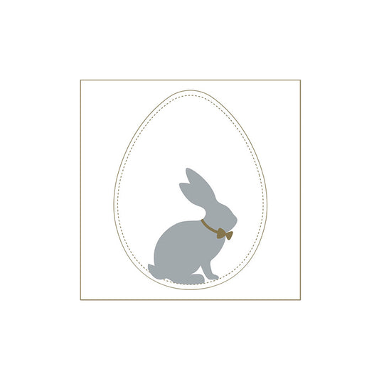 KRASILNIKOFF Papierserviette "Osterhase"