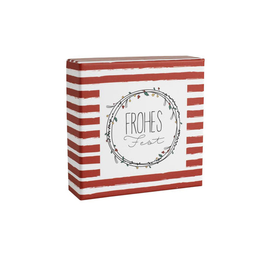 RÄDER Geschenkeschachtel "Frohes Fest"