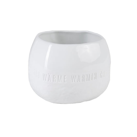 RÄDER Freiform Teelichthalter Wärme (5-sprachig)